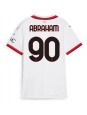 AC Milan Tammy Abraham #90 Zenski Gostujuci Dres 2024-25 Kratak Rukavima